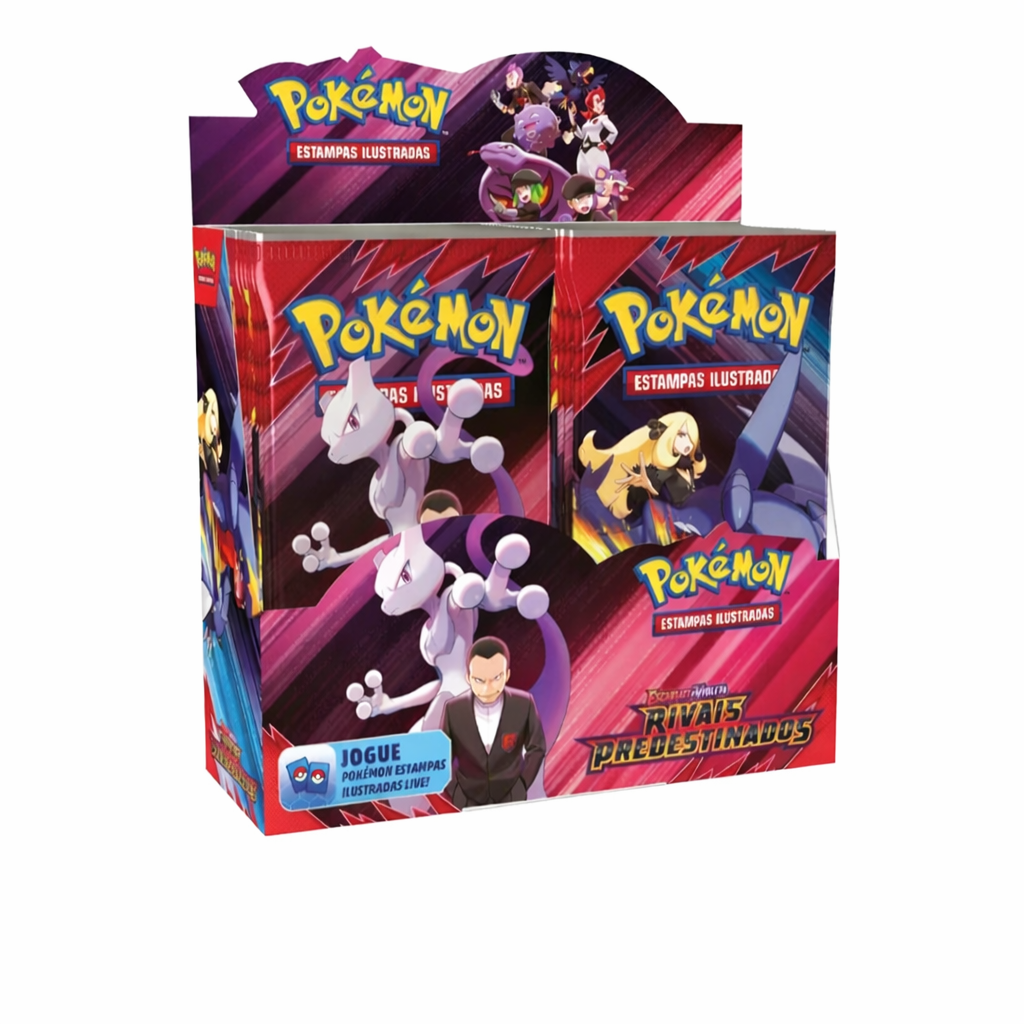 Pokemon Tcg, Box Display Pokemon Ev10 Rivais Predestinados
