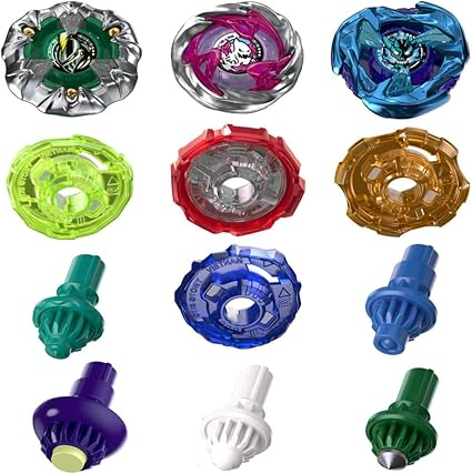 BEY BLADE X X-Treme Expansion Pack, 3 Blades, 4 Ratchets