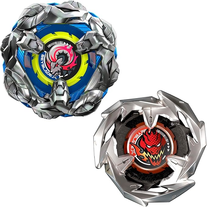Beyblade X Tackle Goat 2-70N BX & Sword Dran 3-60F BX Takara Tomy Dual Pack Set