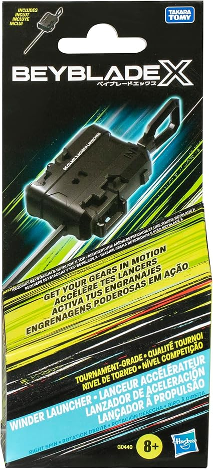 Beyblade X Official Winder Launcher for use with Beylade X Spinning Top Toys and Beystadium