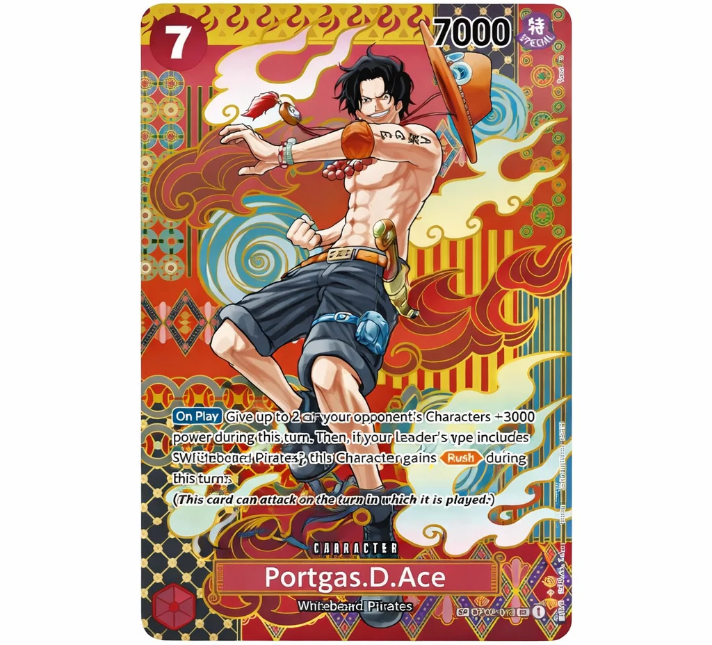 Portgas.D.Ace ( SP) - Two Legends ( OP08)